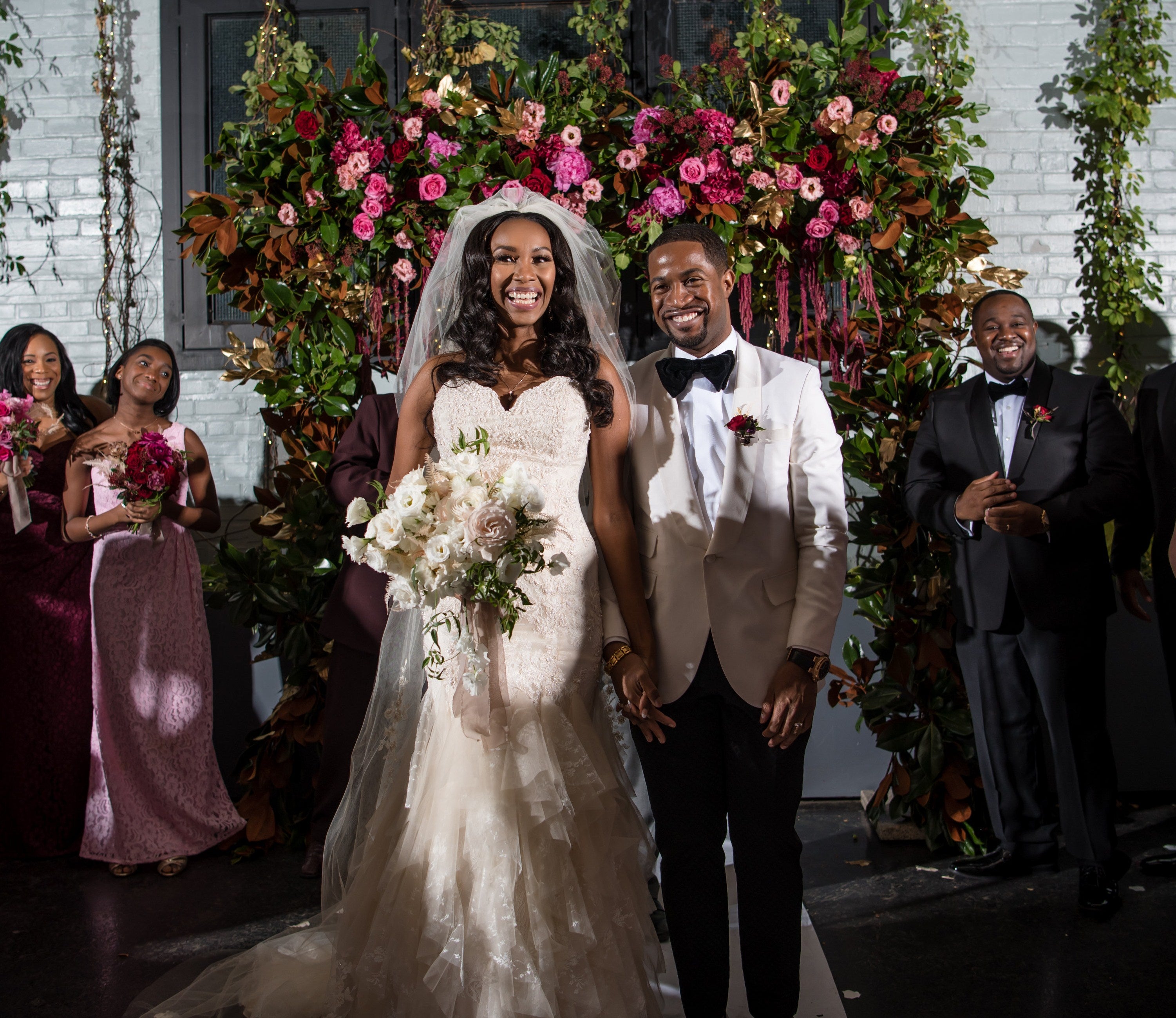 Bridal Bliss: Omari and Shadeen's New York Wedding Was Filled With Classic Romance Vibes
